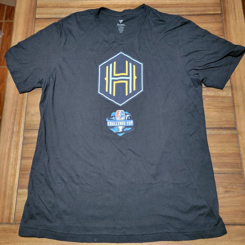 Houston Dash Black Tee "2022 Challenge Cup" - Size XL